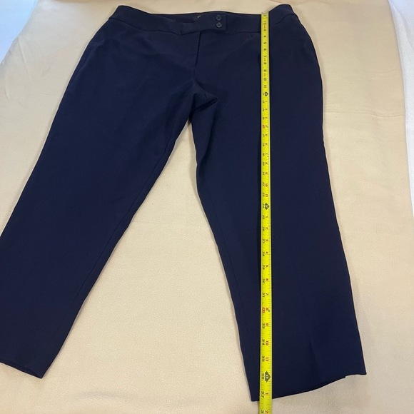 Talbots Womens Dress Pants 18WP Curvy Stretch Plus Size Double Button Career - Picture 9 of 16